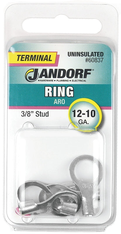 Jandorf Specialty Hardw Term Ring Uninsul 3/8Std 12-10 60837