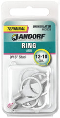 Jandorf 60839 High-Temp Non-Insulated Ring Terminal