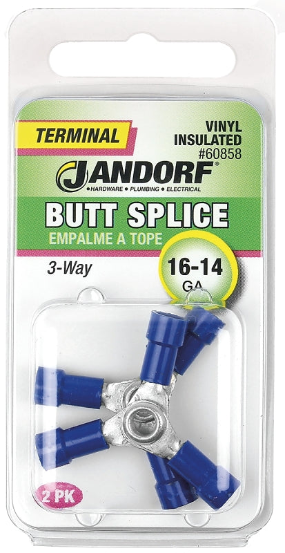 Jandorf Specialty Hardw Term Butt Spl 3Way Vinyl Insul 60858
