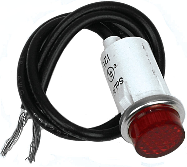 Jandorf Specialty Hardw Pilot Light Red Lens 2 Wire 61006