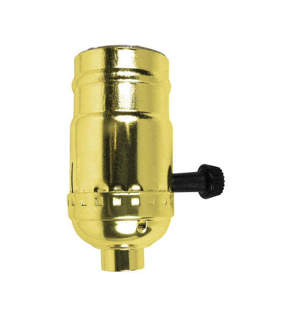 JANDORF SPECIALTY HARDWARE 60409 Brass 3-Way Turn knob Socket