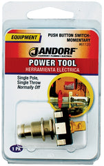 Jandorf 61120 push button switch, Nickel Button