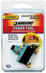 Jandorf 61123 push button switch, Black