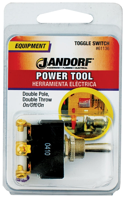 Jandorf Specialty Hardw Switch Togg Dpdt On/Off 6 Scrw 61136