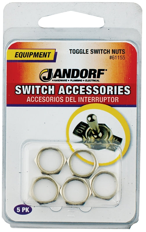 Jandorf Specialty Hardw Toggle Switch Nuts 61155