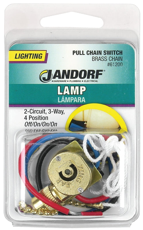 Jandorf Specialty Hardw Switch Pull Chn Off/L1/L2/L1-2 61200