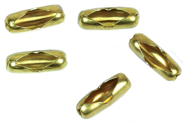 Jandorf 60353 Lamp Pull Chain Connector, Brass, 6, 5-Pk. - Quantity 6