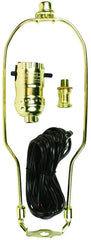 Jandorf 60132 Lamp Harp, Polished Harp