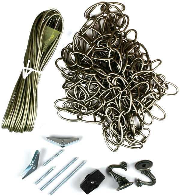 Jandorf Swag Kit Ceiling Antique Brass 60261