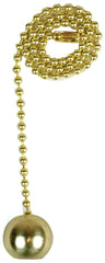 Orrco 60314 Decorative Pull Chain, Brass
