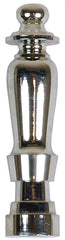 Jandorf 60101 Lamp Finial, Nickel