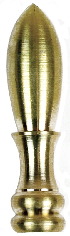 JANDORF Specialty Hardware 60106 2" Brass Bullet Finial