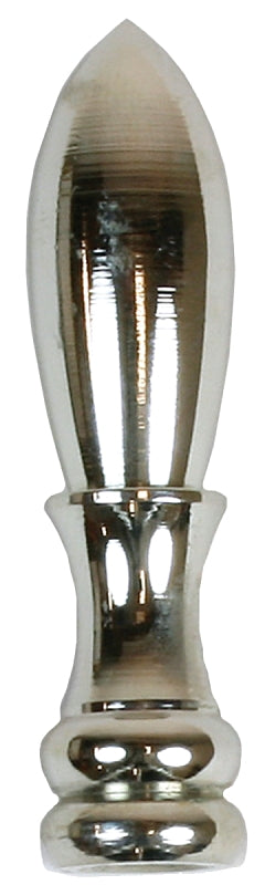 Jandorf Finial Thread 1/4 in, 2 in. Nickel Finish Orrco Lamps 60107
