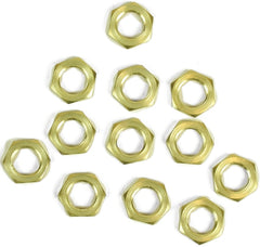 Orrco Nuts Hex 1/8ip Solid BRS Pk/12 60169