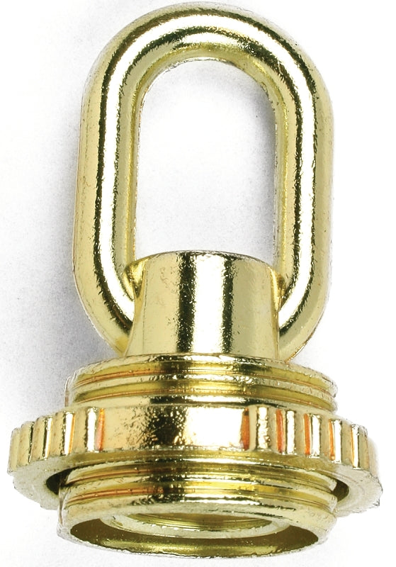 Jandorf Loop Screw Collar 1/4ip Brass 60236