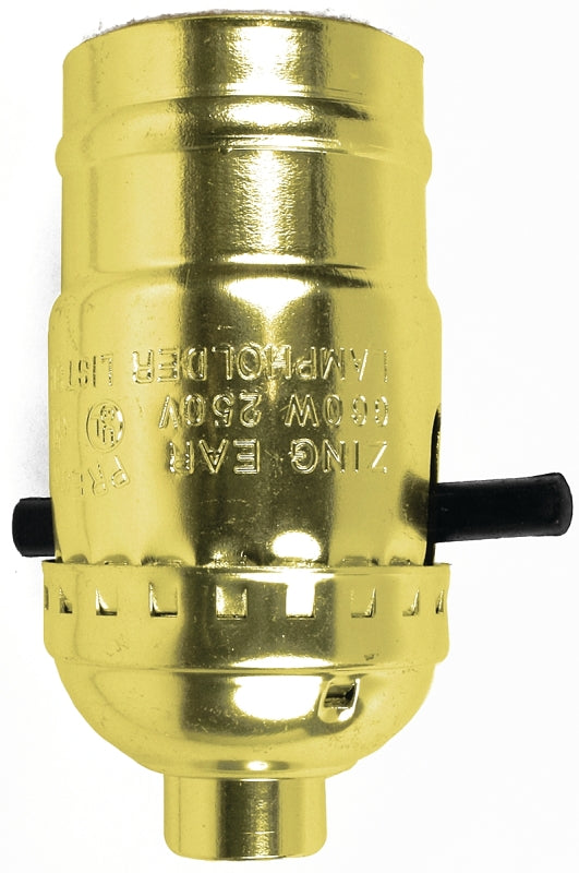 Jandorf Brass Push Through Lamp Socket 60407