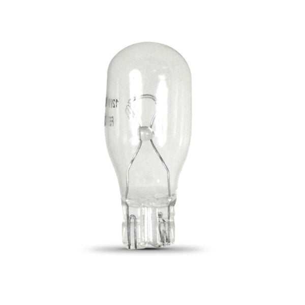 Feit Electric BP18XN-12/RP 18-Watt T5 Wedge Base Xenon Halogen Bulb, Clear, 2800K Bright White, 1.5" H x 0.6" D