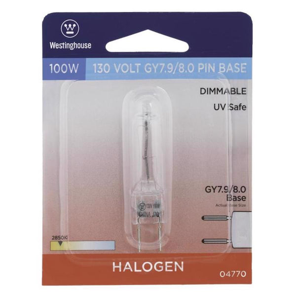 Westinghouse 100 W T4 Decorative Halogen Bulb 1400 lm Bright White 1 pk 0477000