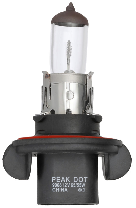 PEAK Power Vision Silver Automotive Performance Headlamp, 9008 H13, Single 9008-BPP