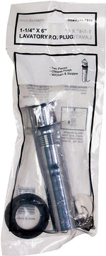 Mintcraft 1 1/4" x 6" Po Plug 2 Pc Chrome TW0916