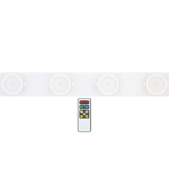 Rite Lite LPL704WRC 15.75 in. L White Battery Powered LED Strip Light 70 lm
