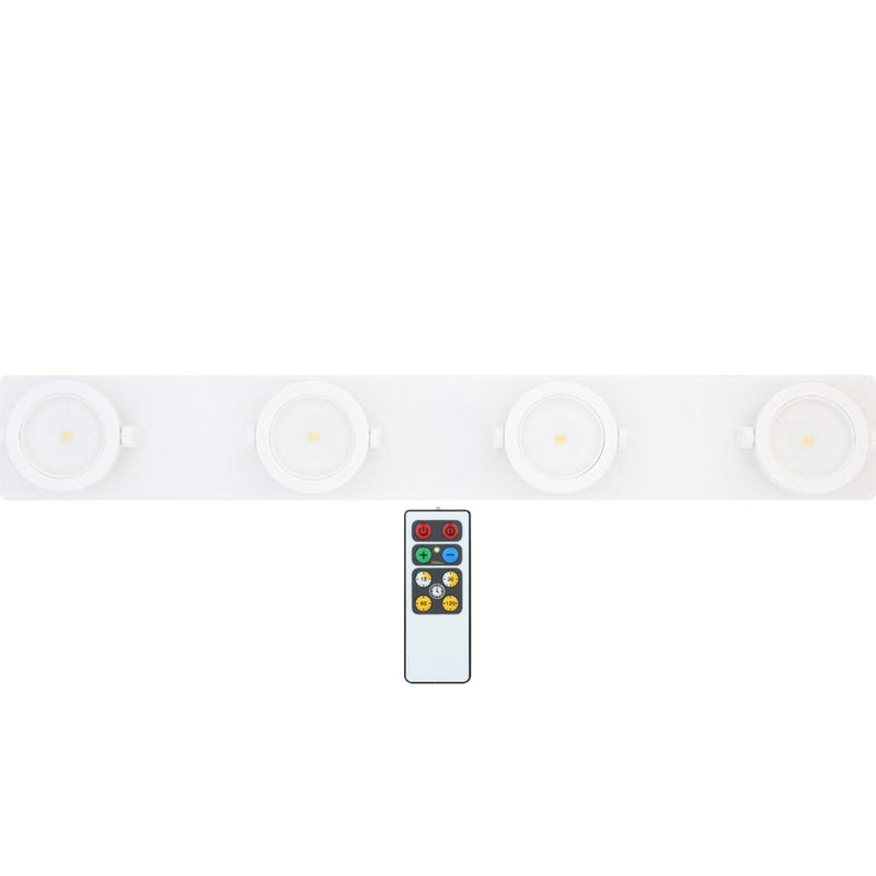 Rite Lite 15.75 in. L White Battery Powered LED Strip Light 70 lumens