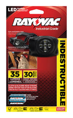 Rayovac 3AAA LED Head Light DIYHL3AAA-BTA (3-Pack)