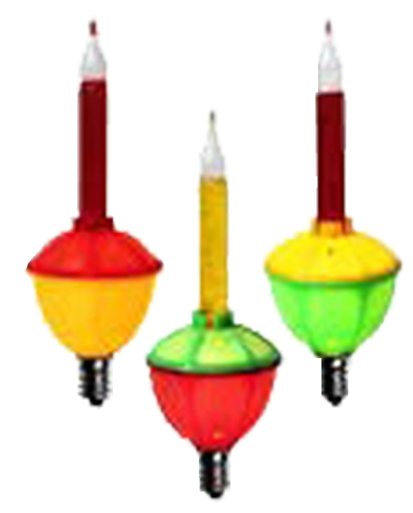 Santas Forest 19329 Bubble Christmas Light Set, 7 Light