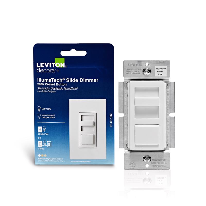 Leviton IllumaTech Slide Dimmer Switch