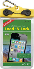 Coghlan's Load 'N Lock Airtight Waterproof Pouch, 4 x 6-Inches 1350
