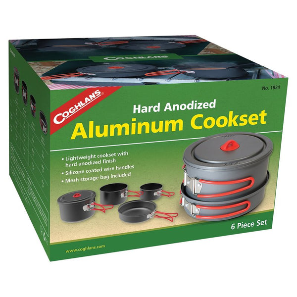 Coghlan's Anodized Aluminum Cook Set, Grey, Multiple 1824