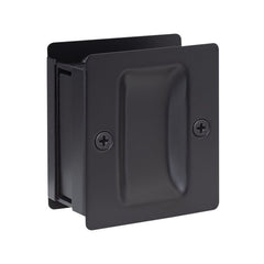 SURE-LOC DP711 FBL Square Pocket Door Pull, Passage, Flat Black
