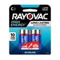 Rayovac Alkaline C Batteries, 814-2F, 2-Pack 814-2 GENK.01