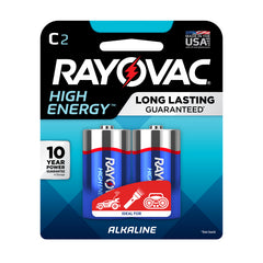 Rayovac Alkaline C Batteries, 814-2F, 2-Pack 814-2 GENK.01