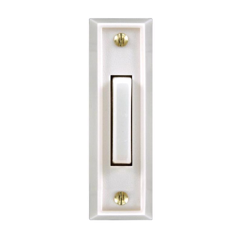 Globe Electric SL-315-1-00 Wired LED Push Button, No Size, White