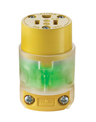 Leviton 515CV-LIT Electrical Connector, Yellow