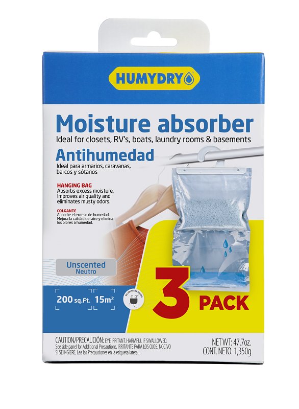 HUMYDRY Hanging Moisture Absorber 47.7 oz. - Case of: 6 USA40500C4WM