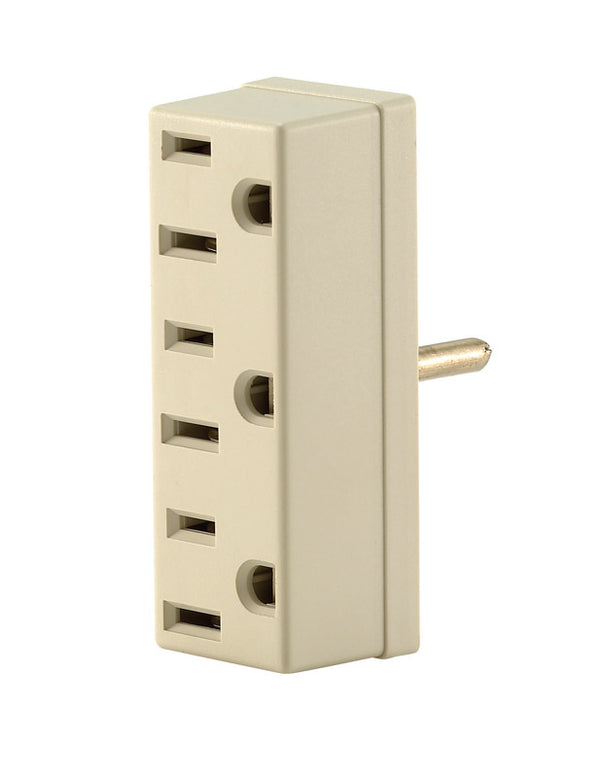 Leviton 697-I Electrical_Outlet, 1 Pack, Ivory 00697-00I