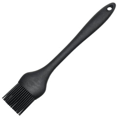 Chef Craft 13670 Premium Series Basting Brush, Silicone Bristle, Silicone Handle, 10-1/4 in OAL Black
