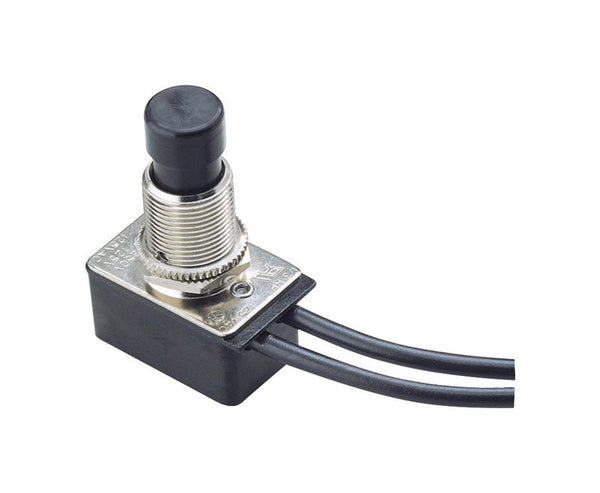 Gardner Bender Push Swtch On/Off BLK10A GSW-21