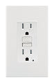 Leviton Smartlockpro Gfci Outlet 15A 125V White Nema 5-15R GFTR1-0PW