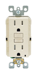 LEVITON MFG CO R06-GFTR1-0KT Ltalm Tamper Gfci Outlet, No Size