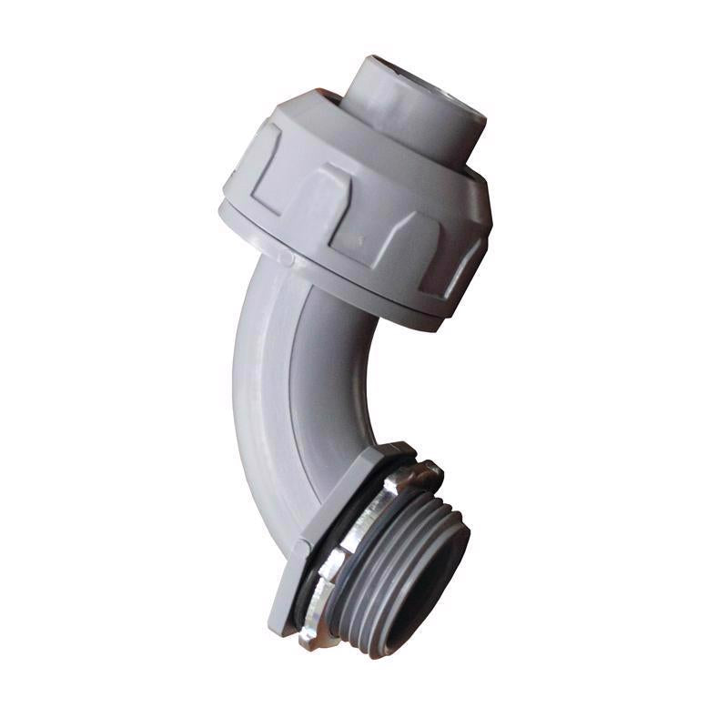 Sigma Electric ProConnex 1 in. Dia. Plastic 90 Degree Connector for Liquid Tight 1 pk