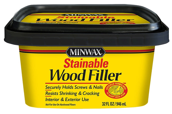 Minwax 428540000 Stainable Filler Wood Putty, 32 oz