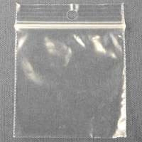 Centurion 1180 clear reclosable poly bag, 4 in x 4 in, 2 mil