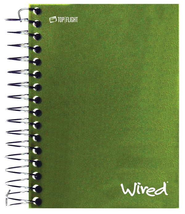 Top Flight Wired Chub Wirebound Notebook, 180 Sheets, College Rule, 5.5 x 4 Inches, 1 Notebook, Cover May Vary (43001) 4511465