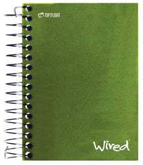 Top Flight Wired Chub Wirebound Notebook, 180 Sheets, College Rule, 5.5 x 4 Inches, 1 Notebook, Cover May Vary (43001) 4511465
