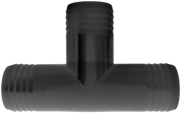 GREEN LEAF T 38 P, Barb, Polypropylene Hose Adapter Tee, 3/8"