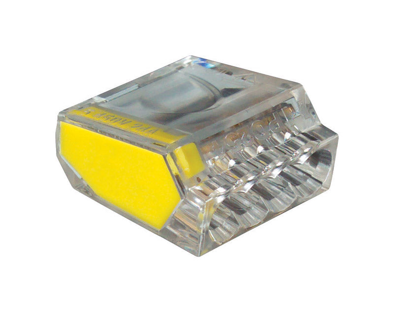 Gardner Bender Connector 4PORT YLW100PK (Pkg of 5)