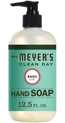 Meyers Basil Liquid Hand Soap (6x12.5 OZ) 14104 (6-Pack)
